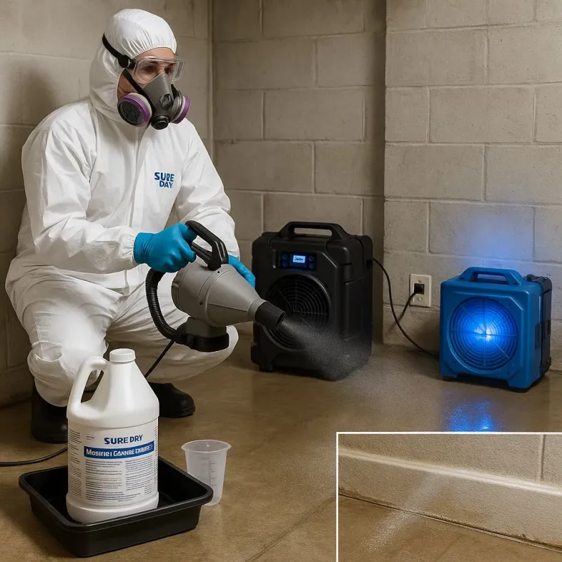 Sanitization and Odor Removal process in Sandy, OR