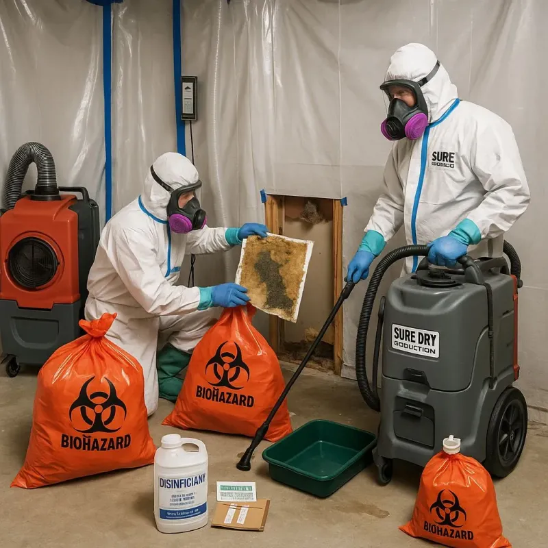 Contaminated Water Handling Protocols process in Sandy, OR