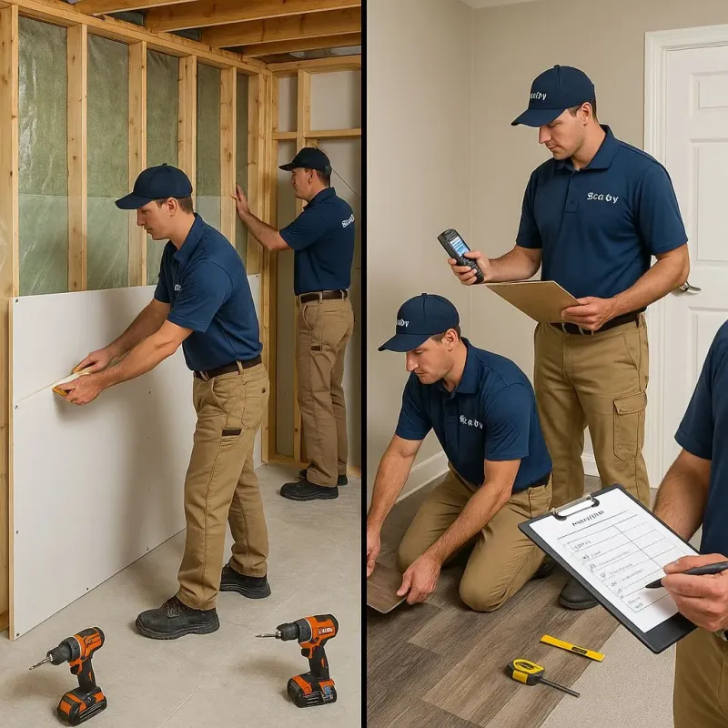 Repairs and Reconstruction process in Sandy, OR